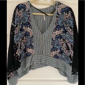Free people floral top